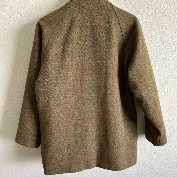 HOLLAND AND HOLLAND London Men’s Wool Tweed Hunting Coat - Picture 7 of 14